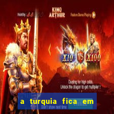 a turquia fica em qual continente